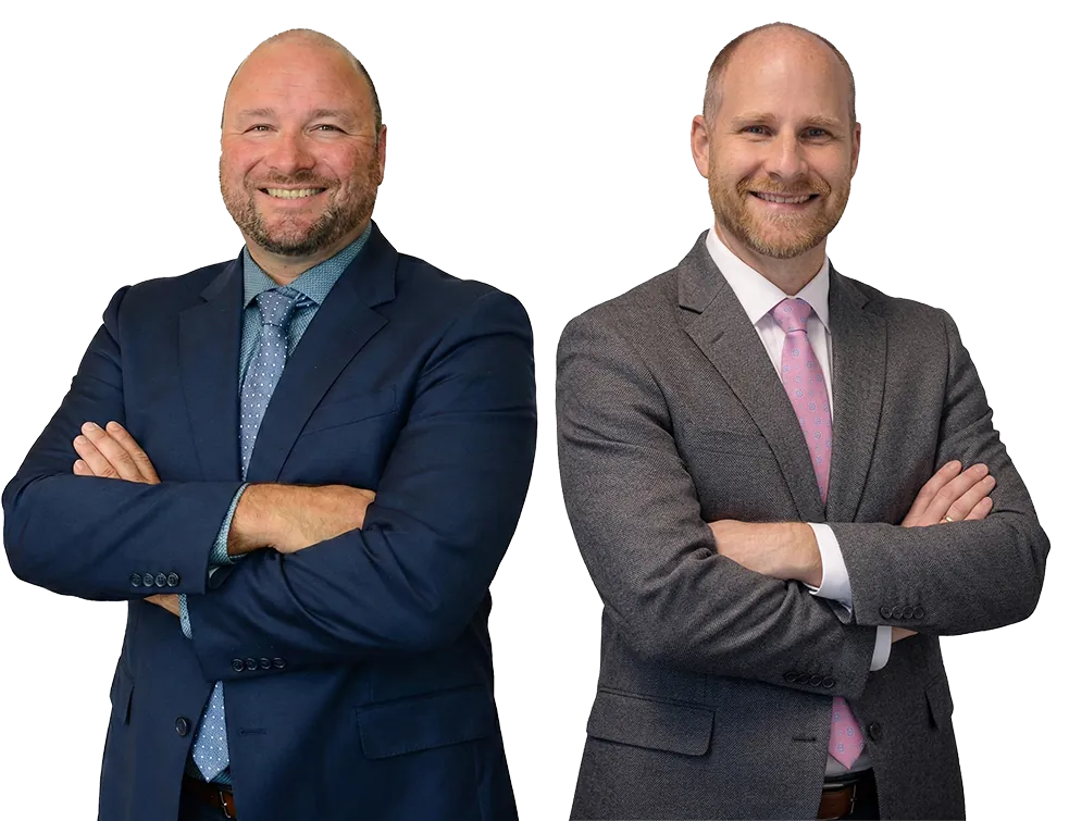 Attorneys Rob Melvin and Chris Torrone