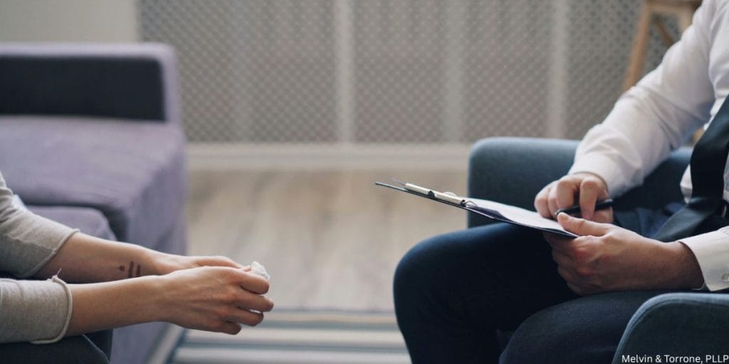Child receiving mental health support during custody battle with a narcissistic parent