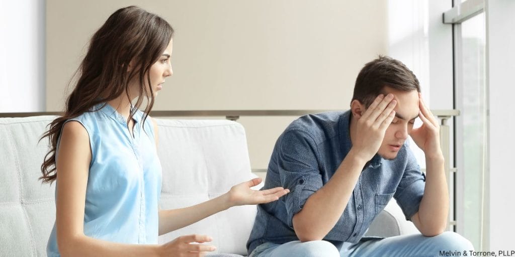 Married couple showing signs you should get a divorce through constant conflict